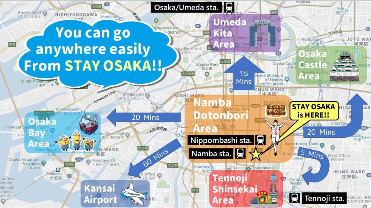 Stay Osaka Ngoại thất bức ảnh